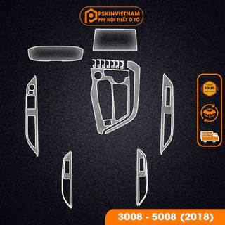 Dán PPF trong suốt bảo vệ nội thất xe Peugeot 3008-5008 2017-2020 T-Home&More