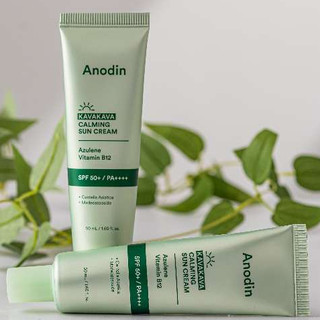 Kem chống nắng rau má nâng tone Anodin Kava Kava Calming Suncream 50ml