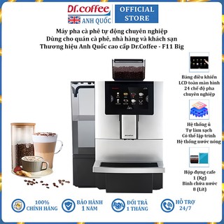 Máy pha cà phê tự động 24 loại đồ uống thương hiệu Dr.Coffee - Màn hình cảm ứng 7inch - Hàng Nhập Khẩu