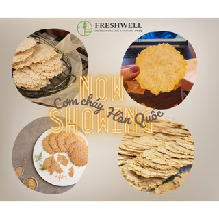 BÁNH GẠO LỨT ST25 FRESHWELL 100G (CƠM CHÁY HÀN QUỐC) - EAT CLEAN, ĂN VẶT HEALTHY, ÍT CALO