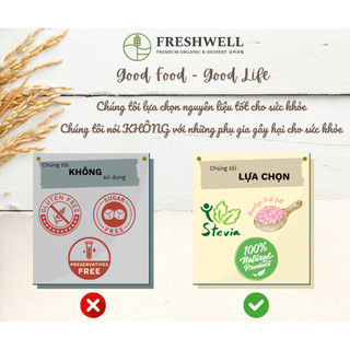 BÁNH GẠO LỨT ST25 FRESHWELL 100G (CƠM CHÁY HÀN QUỐC) - EAT CLEAN, ĂN VẶT HEALTHY, ÍT CALO