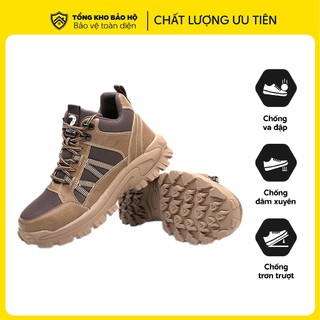 Giày Bảo Hộ Lao Động Cao Cổ Chống Đinh An Toàn Z101