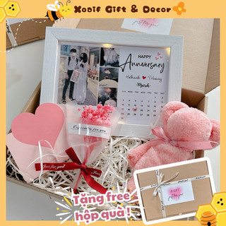 Combo quà tặng người yêu, hộp quà lovebox tặng bạn trai bạn gái in ảnh theo yêu cầu