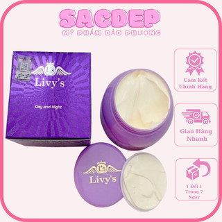 Kem Body trắng da thái lan Livy tím 250g