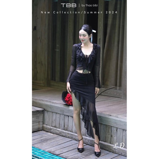 🌸 Sét lưới bèo tay loe siêu tôn dáng - SML (ảnh thật) 🌸