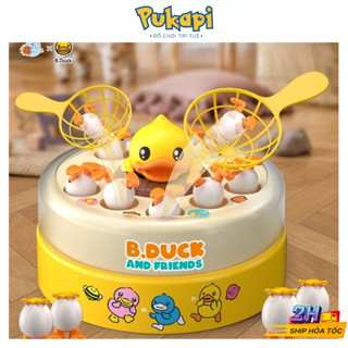 Đồ Chơi Hứng Vịt B.duck Duck Hứng Vịt Vịt Con Bộ Hứng Vịt Hứng Vịt B Duck Hình Vịt Vàng Vịt Nhảy Xoay - Đồ Chơi PUKAPI 