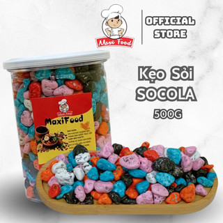 500g kẹo sỏi socola maxifood