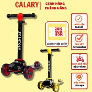 Xe Scooter Trẻ Em Cougar- Centosy S5 Cao Cấp Có 3 Bánh Thăng Bằng, Có 3 Nấc Điều Chỉnh Chiều Cao