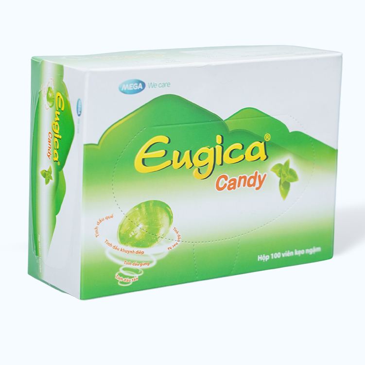 Kẹo ngậm thảo dược EUGICA 100 VIÊN