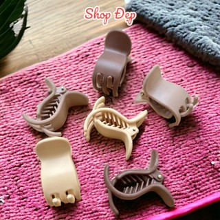 Kẹp tóc mini nhỏ phong cách Hàn Quốc, Kẹp gắp càng cua 3cm 5 Răng CC8
