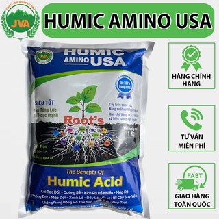 Phân bón Humic Amino USA 1KG kích rễ tăng trưởng cây J19 NongNghiepVietNhatJVA