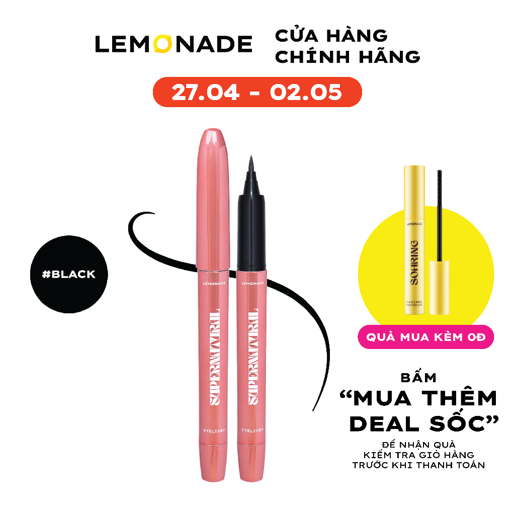 Bút kẻ mắt Lemonade SuperNatural Eyeliner 1g