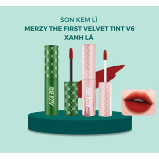 [CHÍNH HÃNG 100%] SON MERZY THE FIRST VELVET TINT #V6 SIREN/GREEN