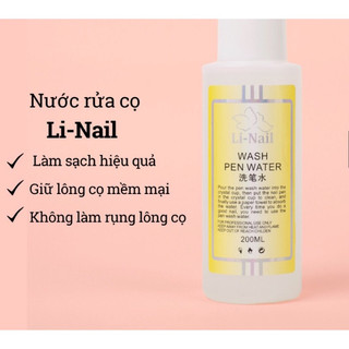 Nước rửa cọ Li-nail chính hãng