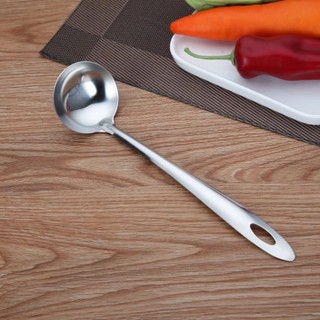 Muỗng muôi múc canh vá múc canh inox cán dài nhà bếp tiện lợi