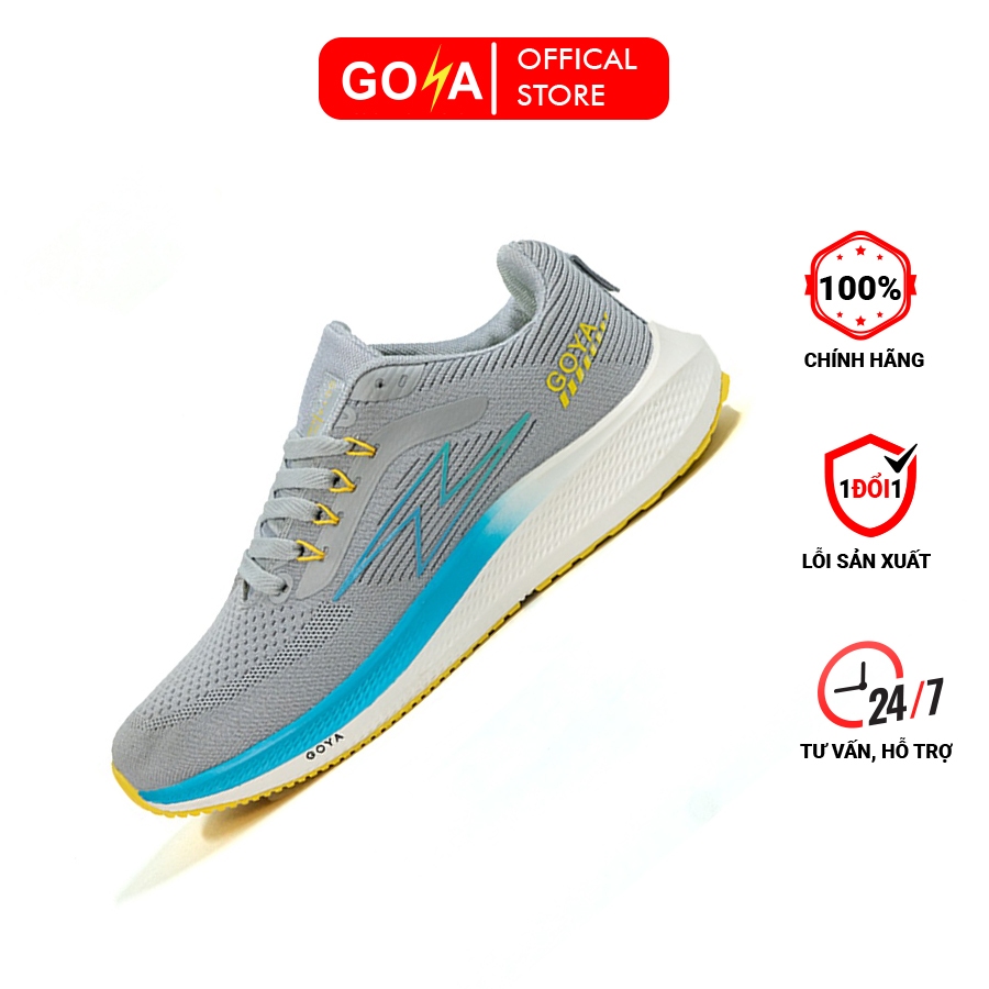 Giày thể thao Sneaker nữ Goya GY221 năm 2024 màu xám xanh