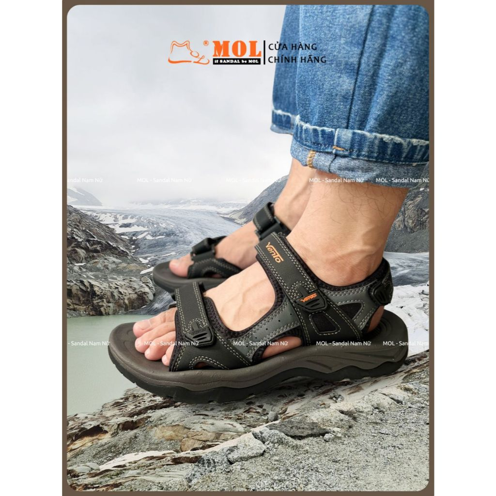 Giày Sandal Nam Hiệu Vento Kiểu Basic Mã SD3619
