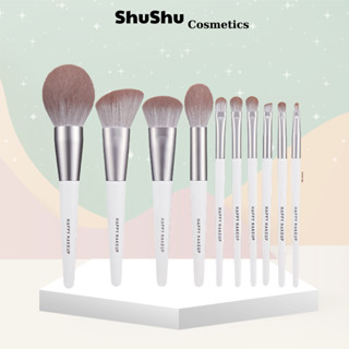 Bộ Cọ Trang Điểm 10 Cây Happy Makeup Chuyên Makeup Cá Nhân Lông Siêu Mềm SHUSHU COSMETICS