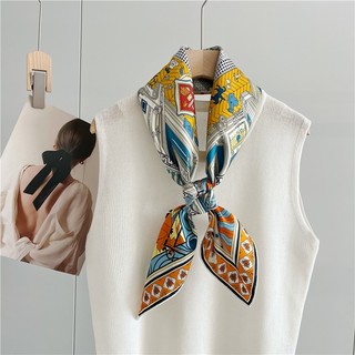 Khăn lụa thời trang màu đẹp bandana quàng cổ THY THY STORE