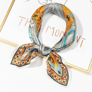 Khăn lụa thời trang màu đẹp bandana quàng cổ THY THY STORE