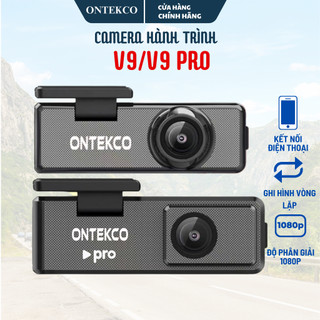 Camera hành trình ONTEKCO V9/V9 PRO có wifi - Xem video qua app điện thoại và màn android