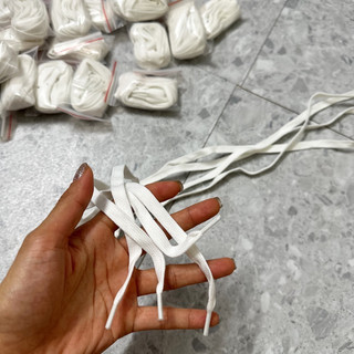 Dây giày thể thao, dây giày trắng dài 1m2