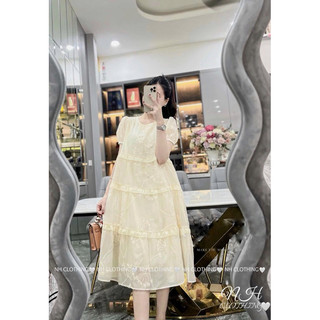 Váy bầu, váy suông, Váy ren tầng babydoll