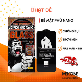 Kính Cường Lực iphone phủ Nano Siêu Chống Bụi 7 Plus/8 Plus/X/Xs Max/11/12/13/14/15/Pro/Plus/Pro Max