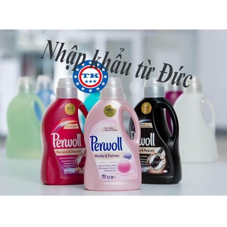 Nước Giặt Perwoll Wool& Delicates (chai màu hồng) 1,35 Lít - Đức