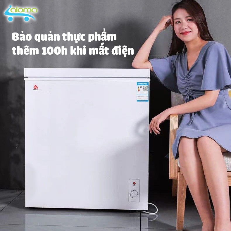 [Chính hãng] Tủ đông Chigo 58L gia đình tiết kiệm điện dùng trữ sữa, làm đá, để kem hàng nhập khẩu