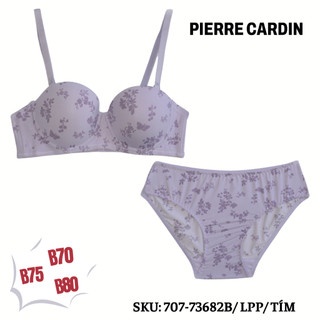 Bộ đồ lót có gọng, cúp ngang, mút mỏng pierre cardin 707-73682