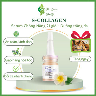 Serum Chống Nắng Collagen 21 giờ, dưỡng da trắng sáng bên trong, chống nắng , bảo vệ da khỏi UV