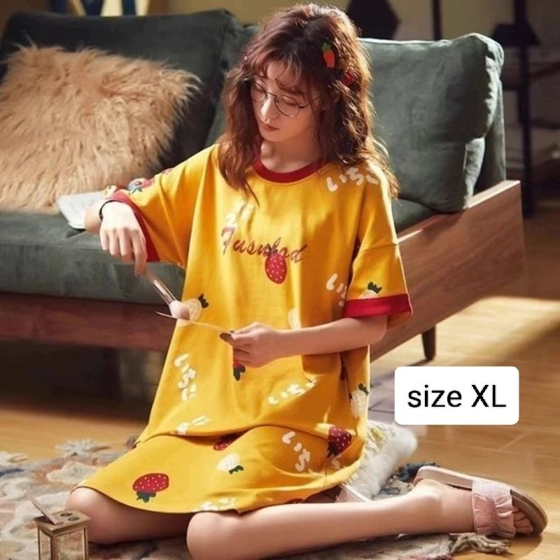 VT (50-60kg) Váy bầu , váy ngủ nữ thun mỏng co giãn 4 chiều