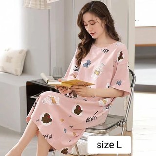 Váy bầu , váy ngủ nữ thun mỏng mát co giãn 4 chiều