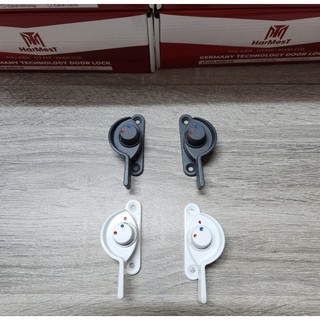 Khóa sò vặn xám xingfa, trắng sữa cửa sổ lùa nhôm