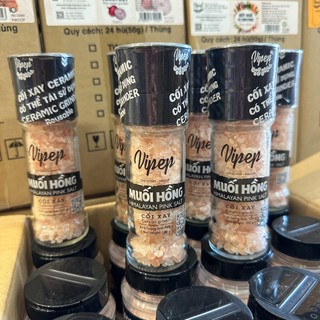 Muối hồng hạt mịn - hạt thô Himalayan Pink Salt Vipep