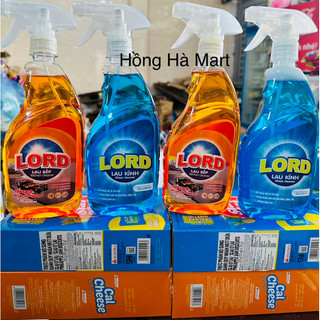 Chai lord lau bếp - lau kính 600ml