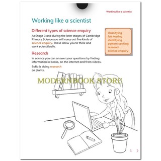 Cambridge Primary Science 3: Learner's Book + Workbook (Second Edition)
