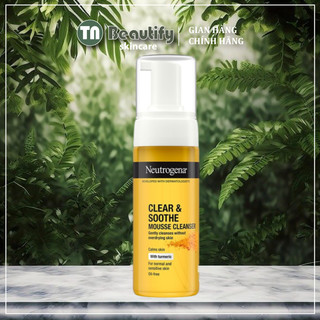 Sữa Rửa Mặt Tạo Bọt Từ Nghệ Neutrogena Calme Curcuma Mousse Nettoyante 150ml