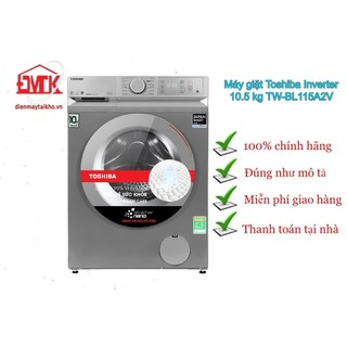 Máy giặt toshiba inverter 10.5 kg tw-bl115a2v