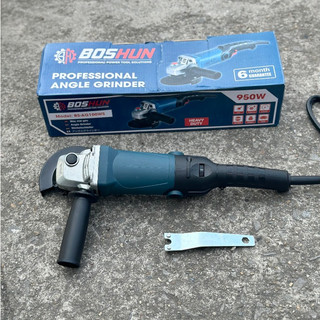 Máy Mài Góc Boshun 100 Công Tắc Bóp Chỉnh Tốc 6 Cấp Công Suất 950W Chuẩn Dây Đồng Bảo Hành 6 Tháng