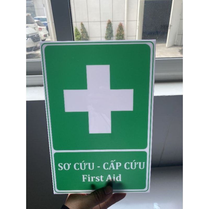 biển báo sơ cứu - cấp cứu