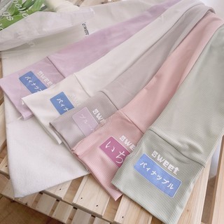 Găng Tay Chống Nắng, chống tia UV bảo vệ tay Chữ Tiếng Nhật Mềm Mát, túi zip đựng xịn sò