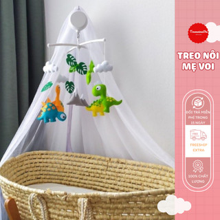(Mã ưu đãi) Mẫu treo nôi handmade khủng long