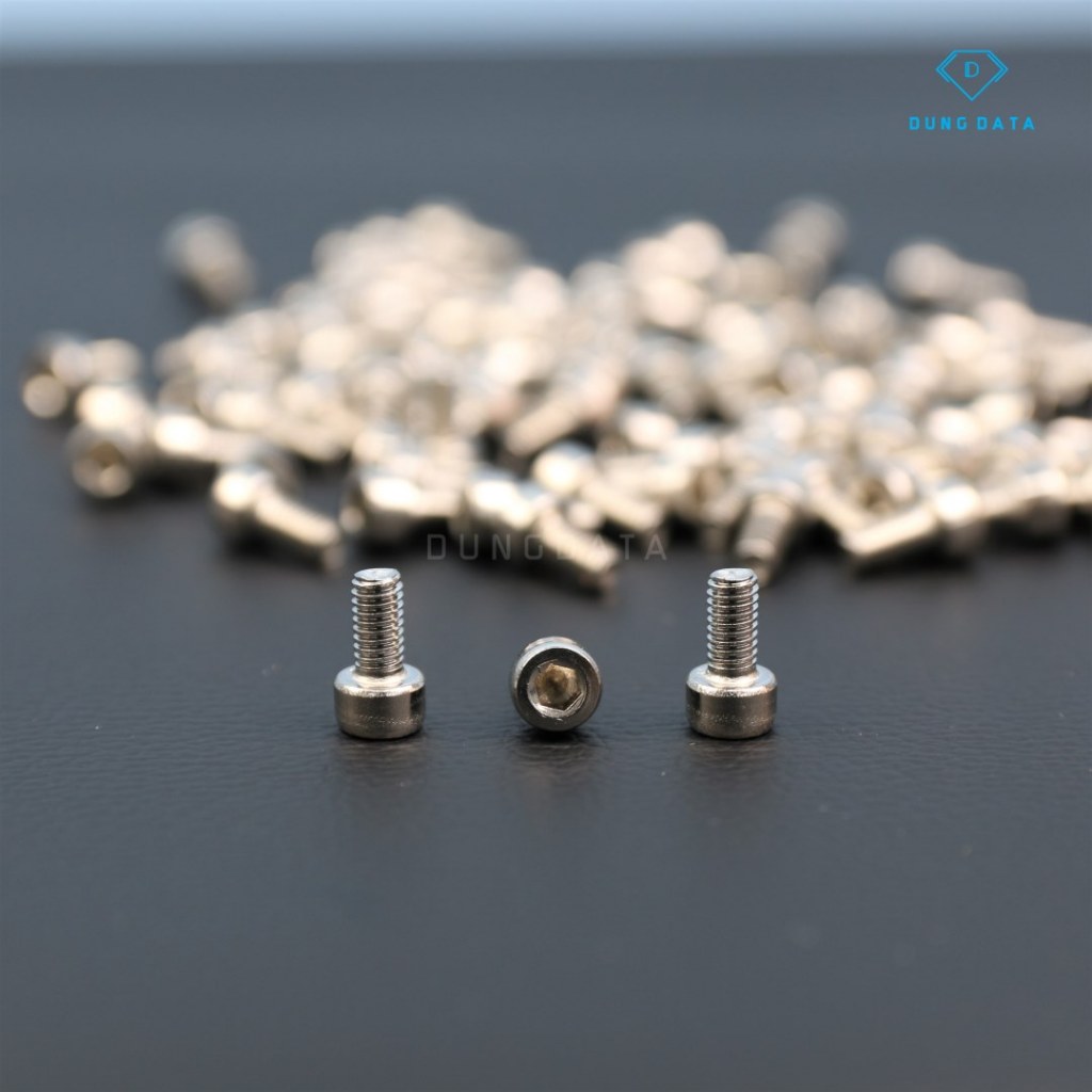 Ốc Inox M4 M4*8 dài 12mm - DŨNG DATA