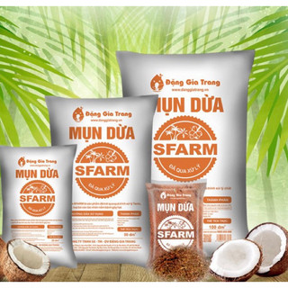 Giá thể mụn dừa sfarm đã qua xử lý