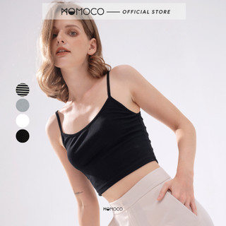 Áo hai dây 100% Premium Cotton MOMOCO dáng ôm chất thun cotton co giãn 4 chiều M2905