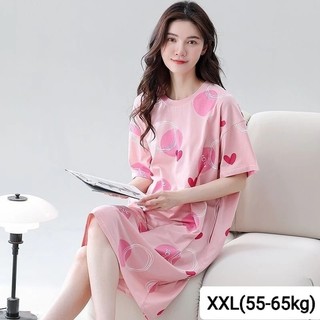 VT (55-65kg) Vây bầu , váy ngủ nữ thun mỏng mát co giãn 4 chiều