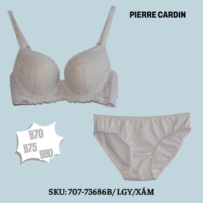 Bộ đồ lót 707-73686, mút mỏng, cúp xéo, có gọng.