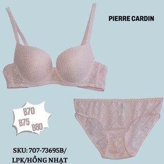 Bộ đồ lót có gọng, mút mỏng, cúp xéo pierre cardin 707-73695